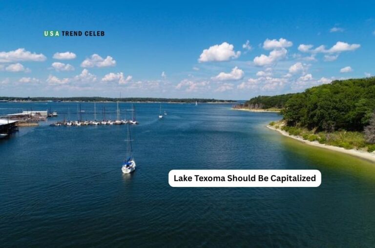 Lake Texoma Should Be Capitalized